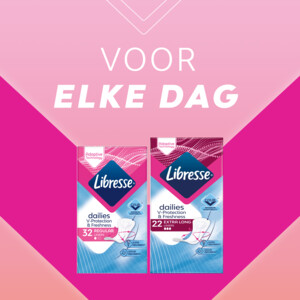 Libresse Inlegkruisjes Extra Long - 2.89 euro