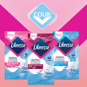 10x Libresse Inlegkruisjes Extra Long - 19.17 euro