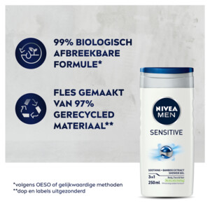 NIVEA Men Douchegel Sensitive - 5.99 euro