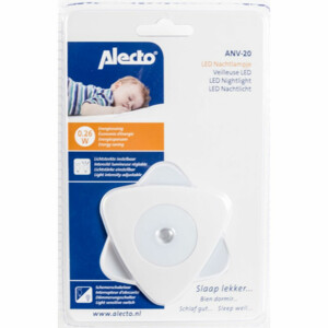 Alecto ANV-20 Automatisch LED Nachtlampje - 8.99 euro