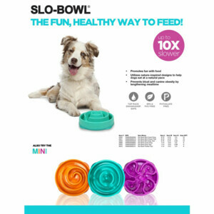 Outward Hound Dog Fun Feeder Flower Medium Paars 22 x 22 x 5 cm