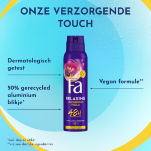 6x Fa Deodorant Spray Luxurious Viola - 16.69 euro