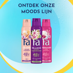 6x Fa Deodorant Spray Mystic Passionflower - 16.69 euro