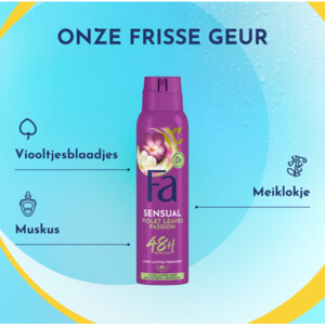 Fa Deodorant Spray Violet Leaves Passion - 4.05 euro