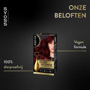 Syoss Oleo Intense Haarverf 4-23 Bordeaux Rood - 9.49 euro