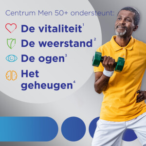 Centrum Men 50+ Multivitaminen - 24.75 euro