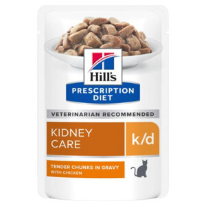 Hill's Prescription Diet k/d Kidney Care Kattenvoer Nat Kip 12 x 85 gr