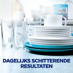 Finish Vaatwastabletten Power All-in-1 Regular - 23.75 euro