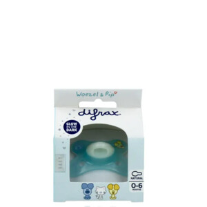 Difrax Fopspeen Natural 0-6 mnd Woezel & Pip - 3.45 euro