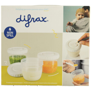 Difrax Bewaarbakjes Voeding - 6.35 euro