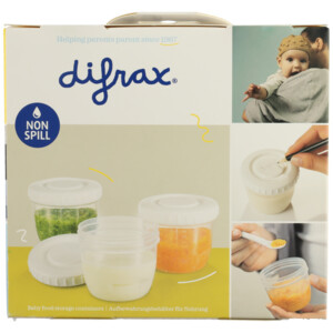 Difrax Bewaarbakjes Voeding - 6.35 euro