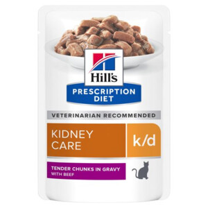 Hill's Prescription Diet k/d Kidney Care Kattenvoer Nat Rund