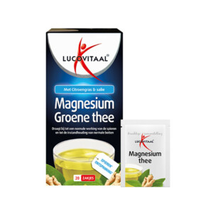 2x Lucovitaal Thee Magnesium - 8.78 euro