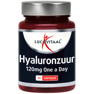 2x Lucovitaal Hyaluronzuur 120mg One A Day - 22.99 euro