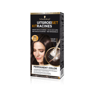 Schwarzkopf Uitgroeiset Haarverf Donkerbruin R4 - 10.79 euro