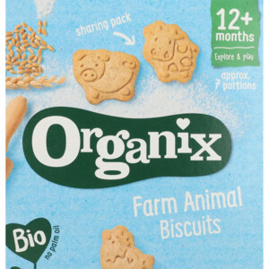 Organix Peuter Koekjes 12+m Boerderijdieren BIO - 3.65 euro