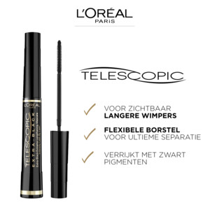 L'Oréal Telescopic Mascara Extra Black - 15.79 euro