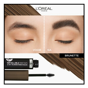 3x L'Oréal Infaillible up to 24H Brow Mascara  3.0 Brunette - 20.99 euro