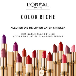 L'Oréal Color Riche Satin Lippenstift 303 Rose Tendre - 15.99 euro