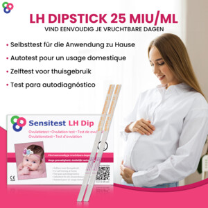 Sensitest Ovulatietest Dipstick - 20.99 euro