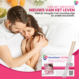 Sensitest Ovulatietest Dipstick - 20.99 euro