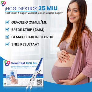 Sensitest Zwangerschapstest Dipstick - 3.49 euro