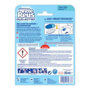 8x Witte Reus Duo Actief Toiletblok Tegen Nare Geuren - 10.02 euro