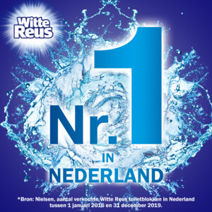8x Witte Reus Duo Actief Toiletblok Tegen Nare Geuren - 10.02 euro