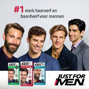 Just for Men Autostop Haarverf Donkerbruin A45 - 12.99 euro