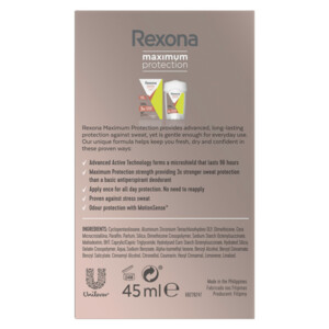 Rexona Deodorant Stick Cream Maximum Protection Stress Control - 9.99 euro