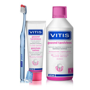 12x Vitis Mondwater Gezond Tandvlees - 79.99 euro