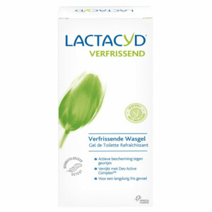 4x Lactacyd Wasgel Verfrissend - 16.57 euro