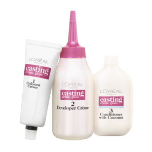 2x L'Oréal Casting Crème Gloss Semi-Permanente Haarkleuring 100 Zwart - 28.92 euro