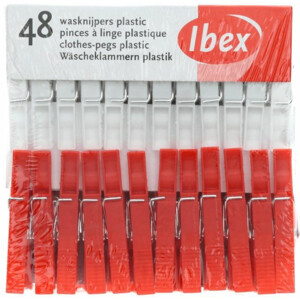 Ibex Wasknijpers Plastic - 1.89 euro