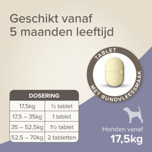 Beaphar All-in-one Ontworming Tabletten Hond 17,5 - 70 kg - 17.79 euro