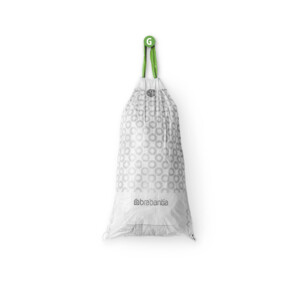 2x Brabantia Vuilniszakken met Trekbandsluiting 23-30 liter Type G 20 zakken - 8.85 euro