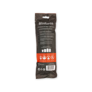 2x Brabantia PerfectFit Vuilniszak met Trekbandsluiting Code B 5-7 Liter 20 zakken - 4.99 euro