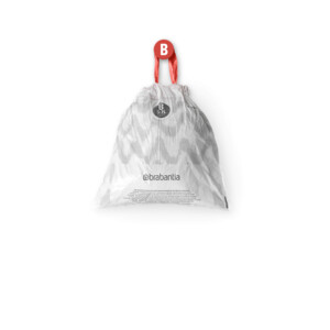 2x Brabantia PerfectFit Vuilniszak met Trekbandsluiting Code B 5-7 Liter 20 zakken - 4.99 euro