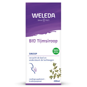 2x WELEDA Bio Tijmsiroop Bio - 17.29 euro