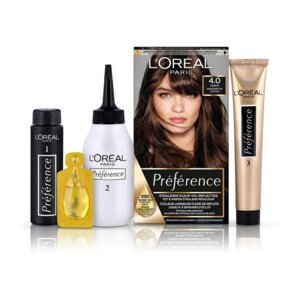 L'Oréal Préférence Permanente Haarkleuring 4.0 Middenbruin - 20.69 euro