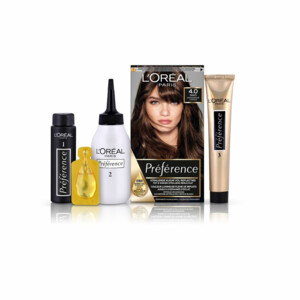 L'Oréal Préférence Permanente Haarkleuring 4.0 Middenbruin - 20.69 euro