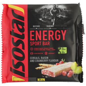 20x Isostar High Energy Sportreep Cranberry - 65.99 euro