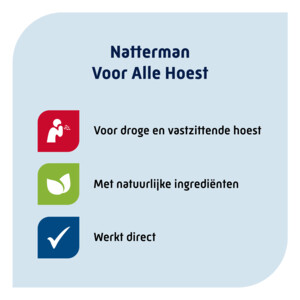 Natterman Voor alle Hoest Hoestdrank - 11.09 euro