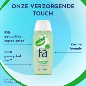 6x Fa Douchegel Yoghurt Aloe Vera - 20.85 euro