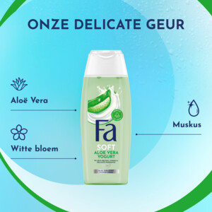 6x Fa Douchegel Yoghurt Aloe Vera - 20.85 euro