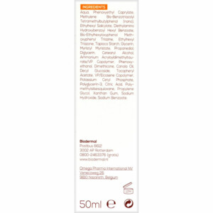 Biodermal Gevoelige Huid Zonnecrème Gezicht SPF 50+ - 27.99 euro