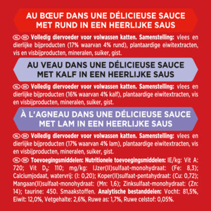 Gourmet Mon Petit Vlees 6 x 50 gr