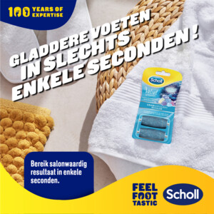Dr. Scholl's Velvet Smooth Express Pedi Regular Navulling - 13.89 euro