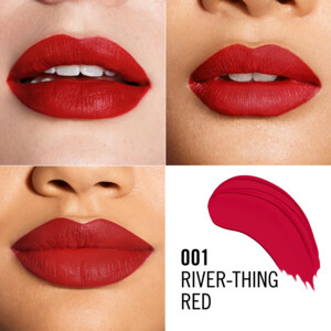 Rimmel Lasting Finish Satin Lipstick 001 River-Thing Red - 12.99 euro