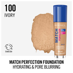 Rimmel Match Perfection Foundation 100 Ivory - 14.45 euro